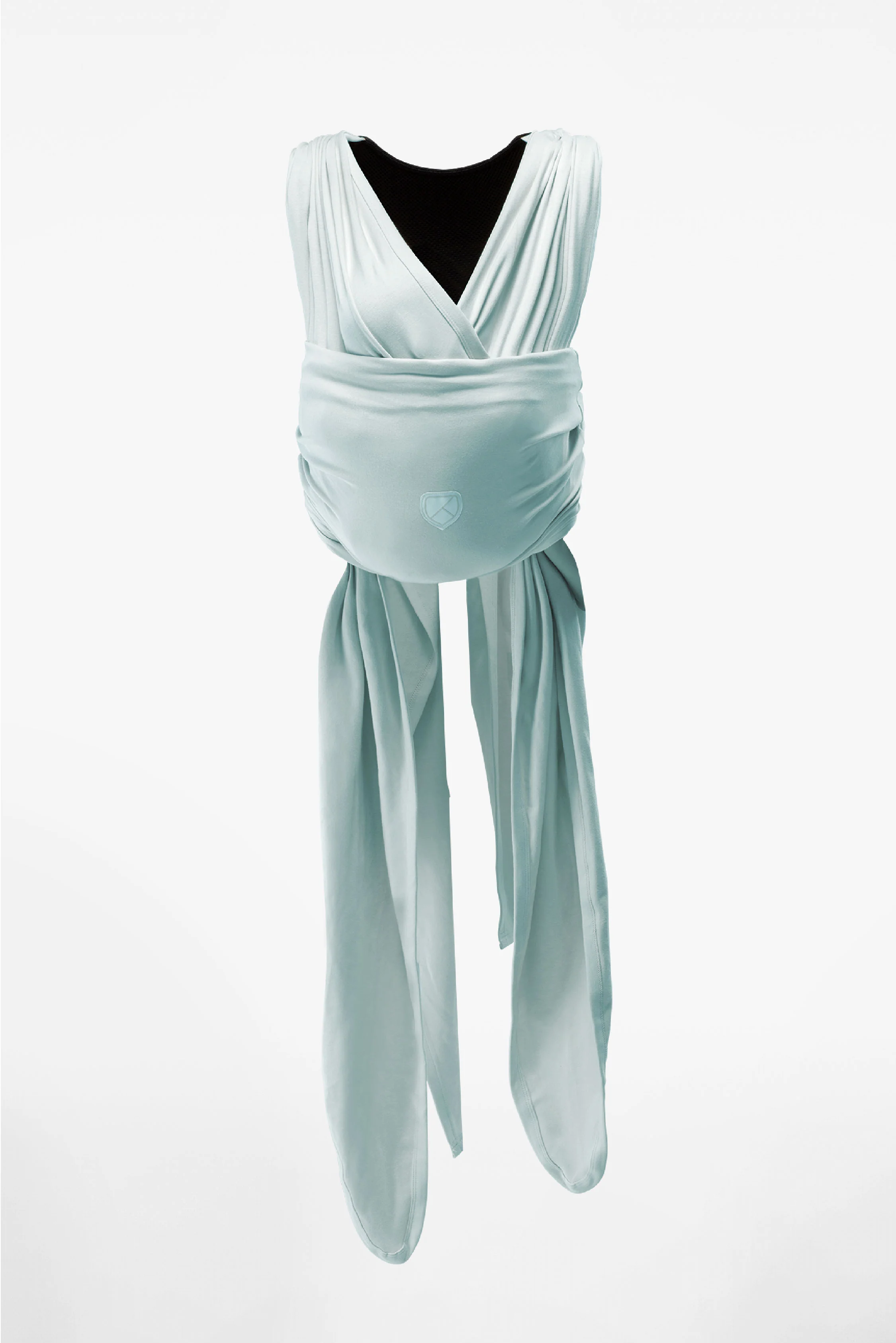 CUDDLE BAND 2 Newborn Baby Wrap - Pastel Light Blue - Image 2