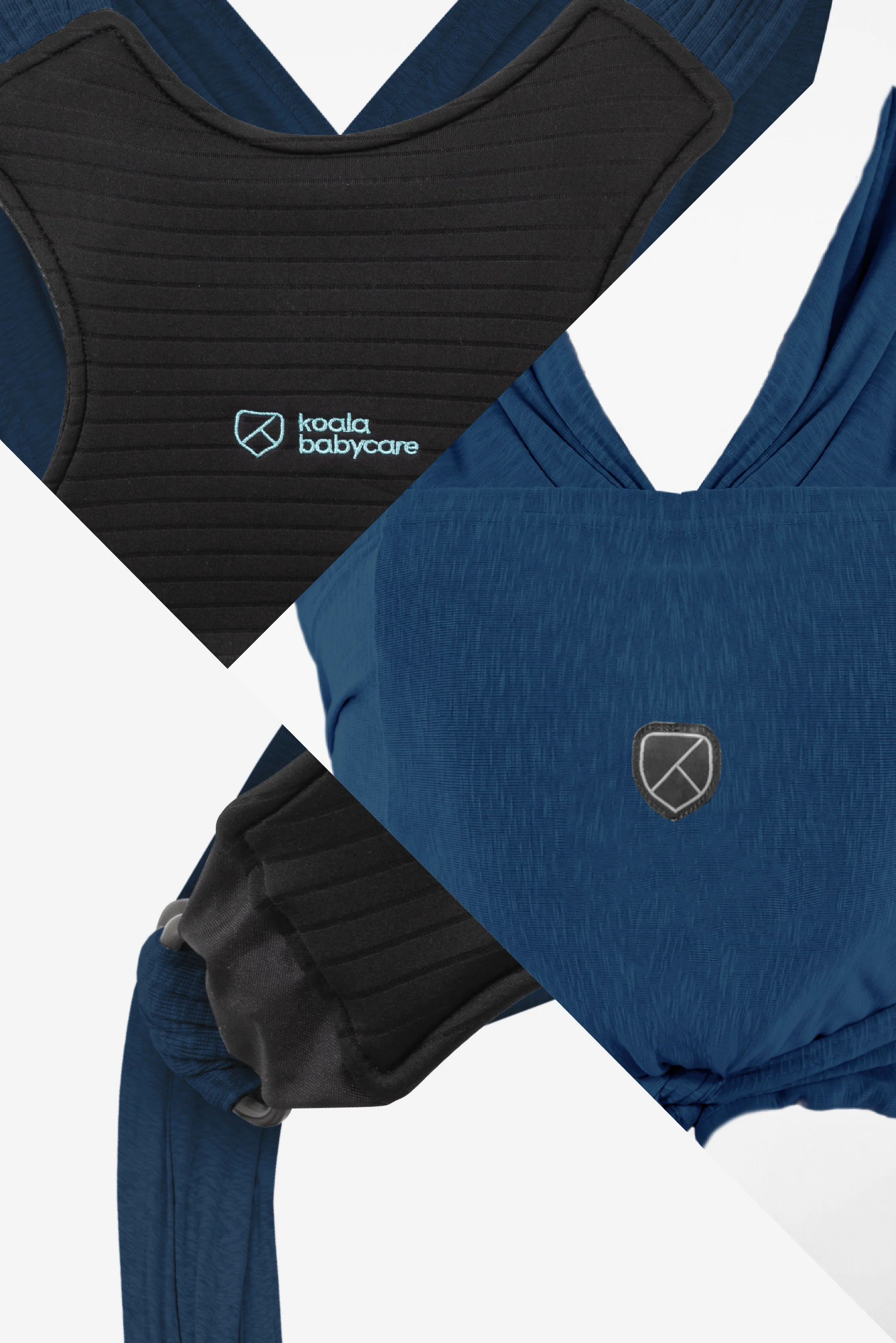 CUDDLE BAND Newborn Baby Wrap - Dark Blue - Image 5
