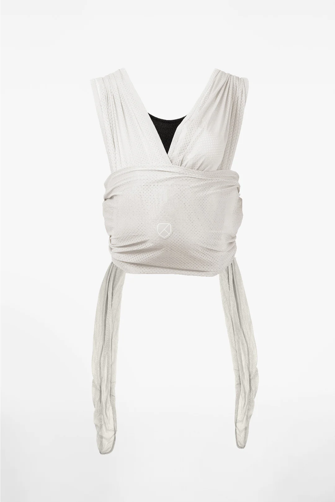 CUDDLE BREEZE Newborn Watersling Baby Wrap - White - Image 2