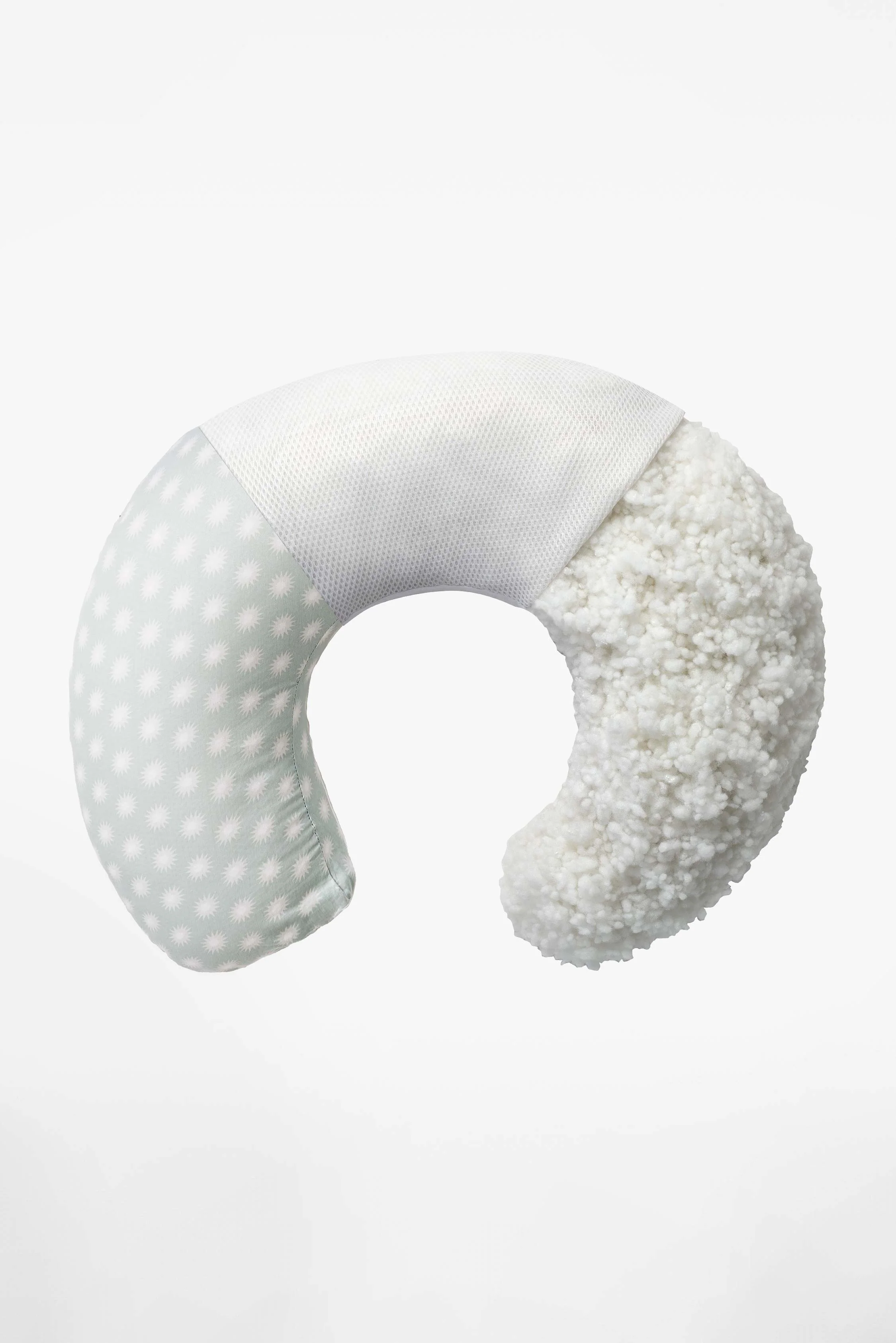 HUG BABY Breastfeeding Pillow - Star Grey - Image 3