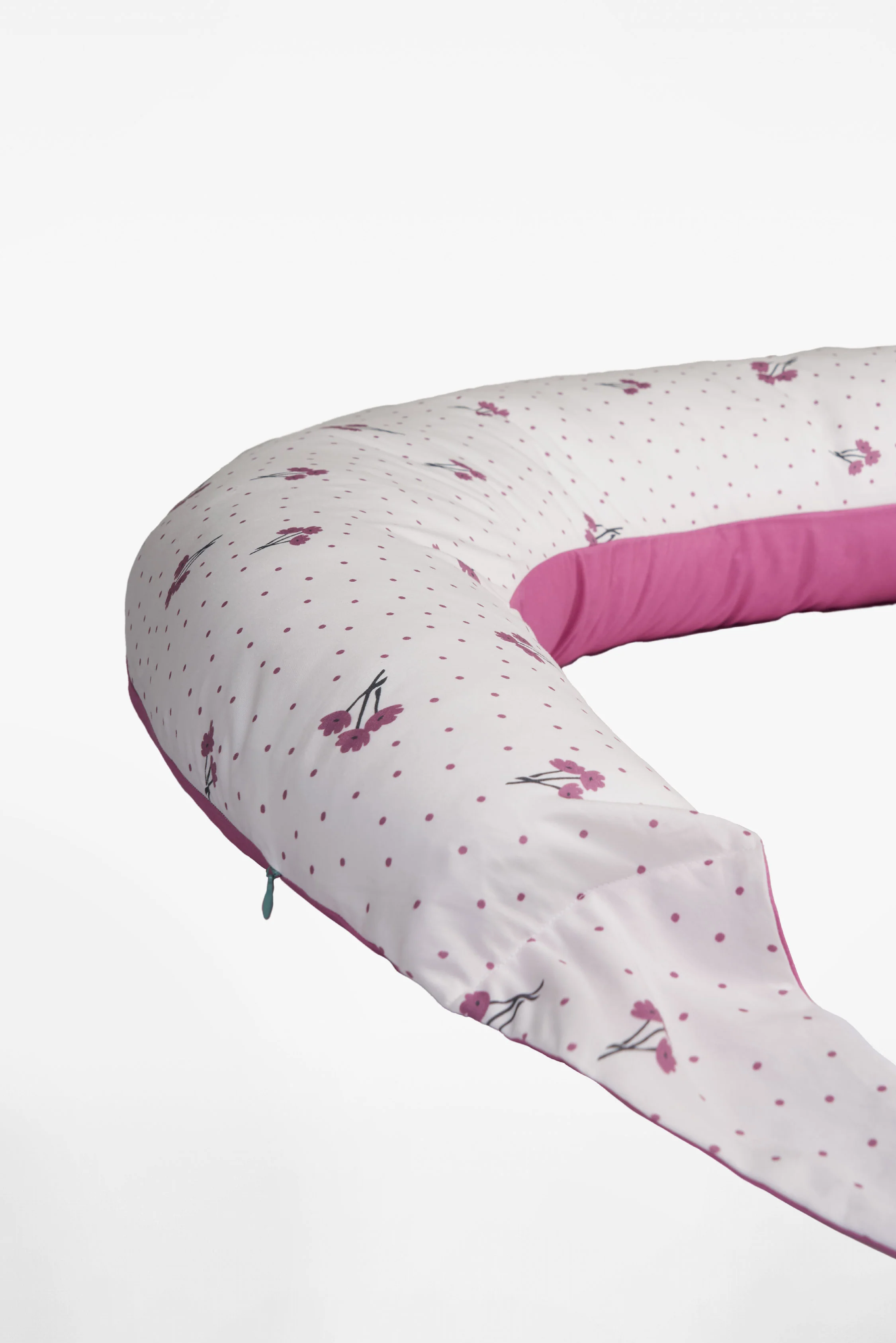 HUGS PLUS Pregnancy and Breastfeeding Pillow - Blossom Purple - Image 3