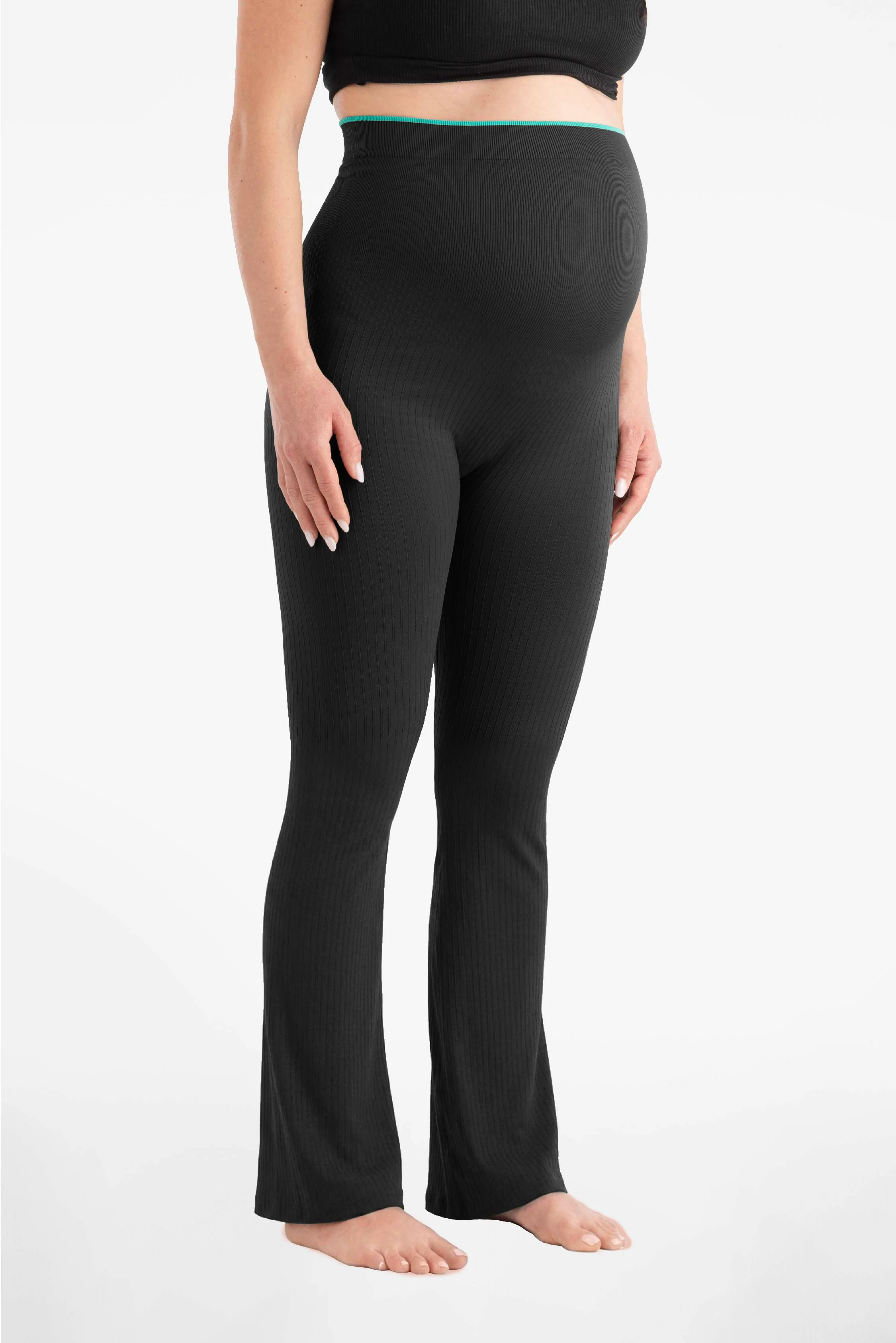 MATERNITY PANTS Maternity Pants - Black - Image 2