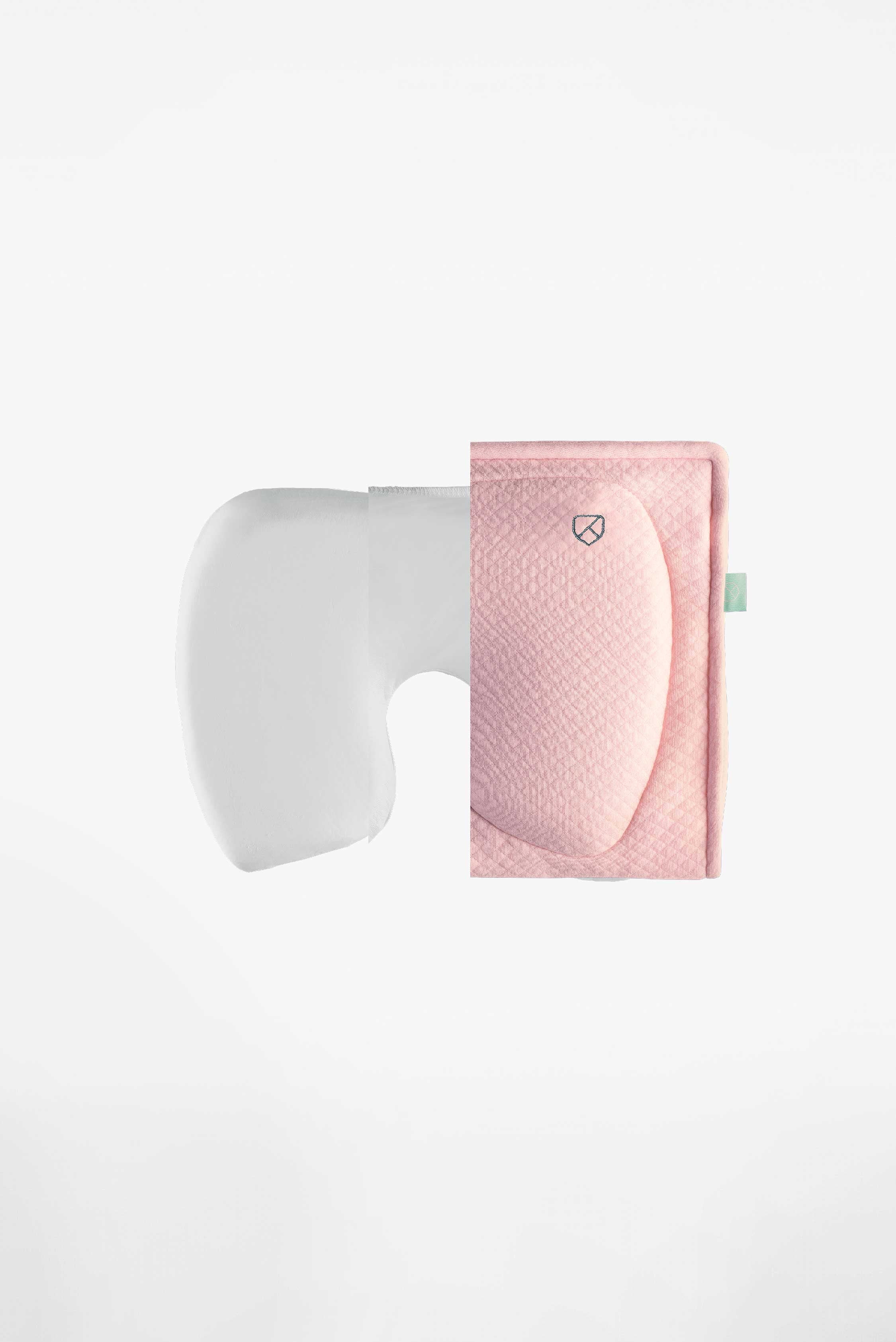 PERFECT HEAD BREASTFEEDING Pillow for Plagiocephaly - Pink - Image 3