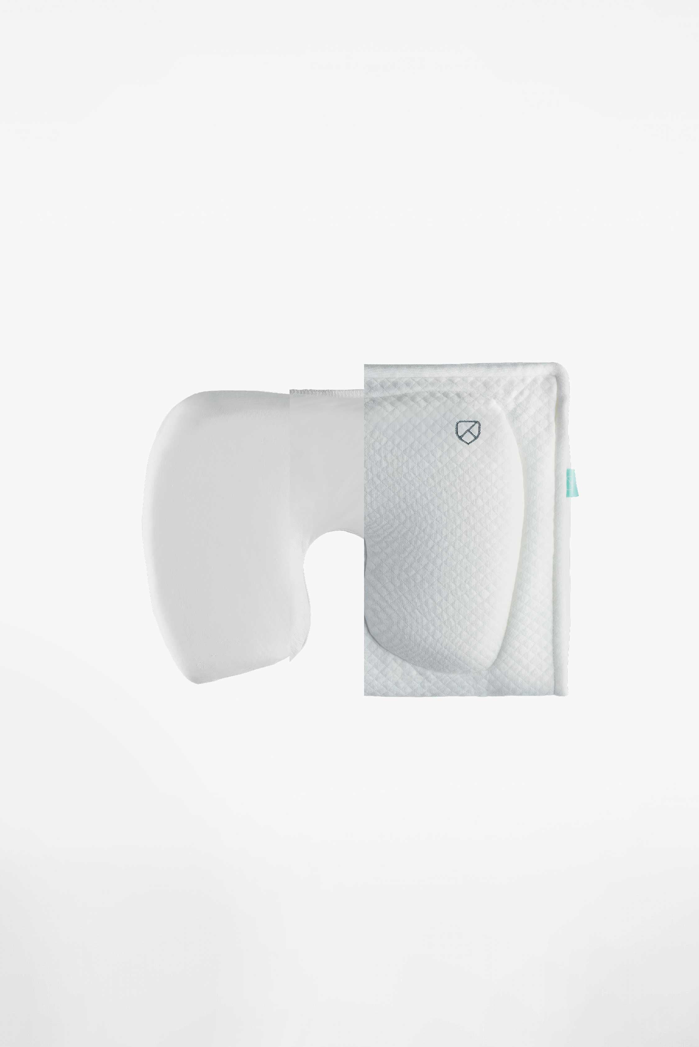 PERFECT HEAD BREASTFEEDING Pillow for Plagiocephaly - White - Image 3