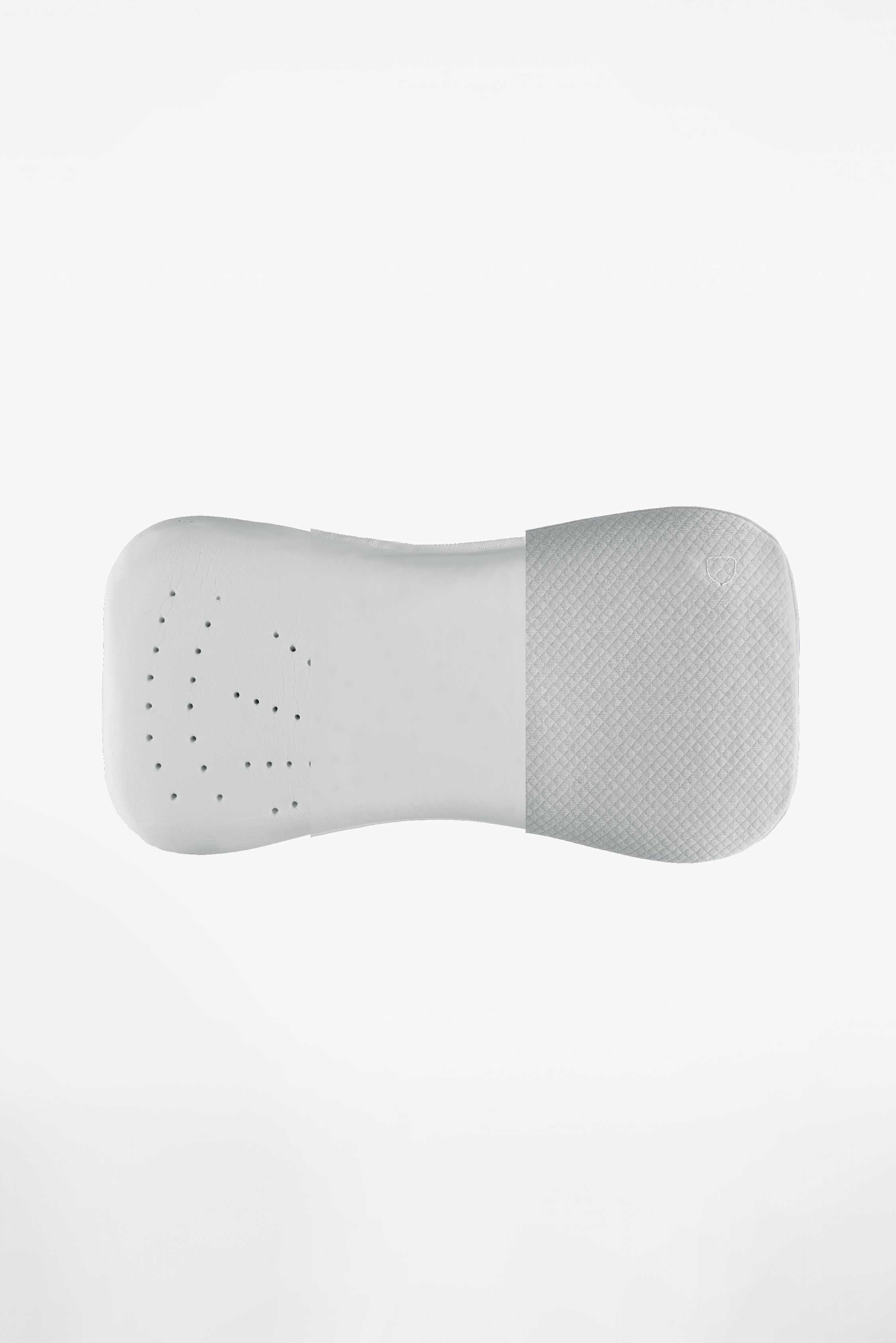 PERFECT HEAD MAXI Pillow for Plagiocephaly - Light Grey - Image 3